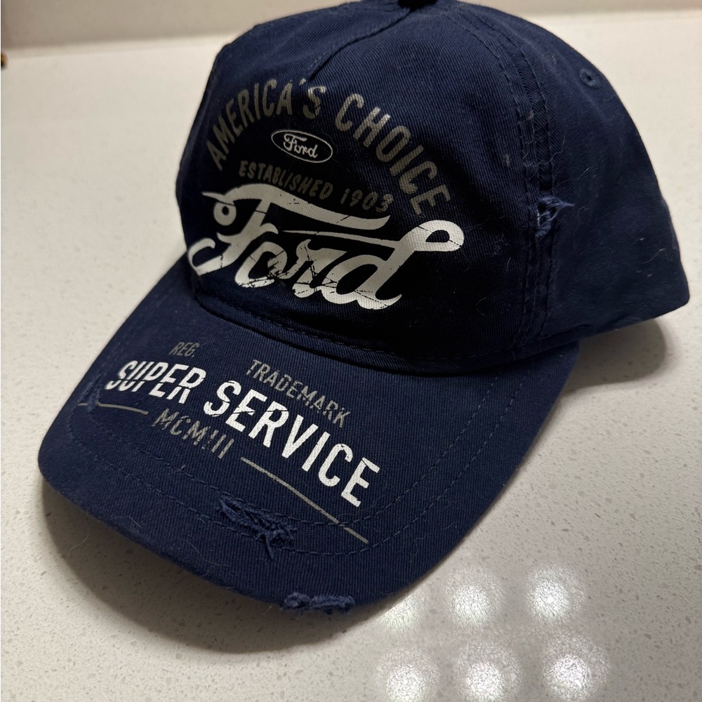Ford Distressed SnapBack Hat NWOT